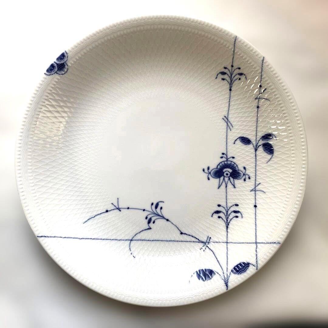 ロイヤルコペンハーゲン ブルーパルメッテ 大皿30cm デンマーク製